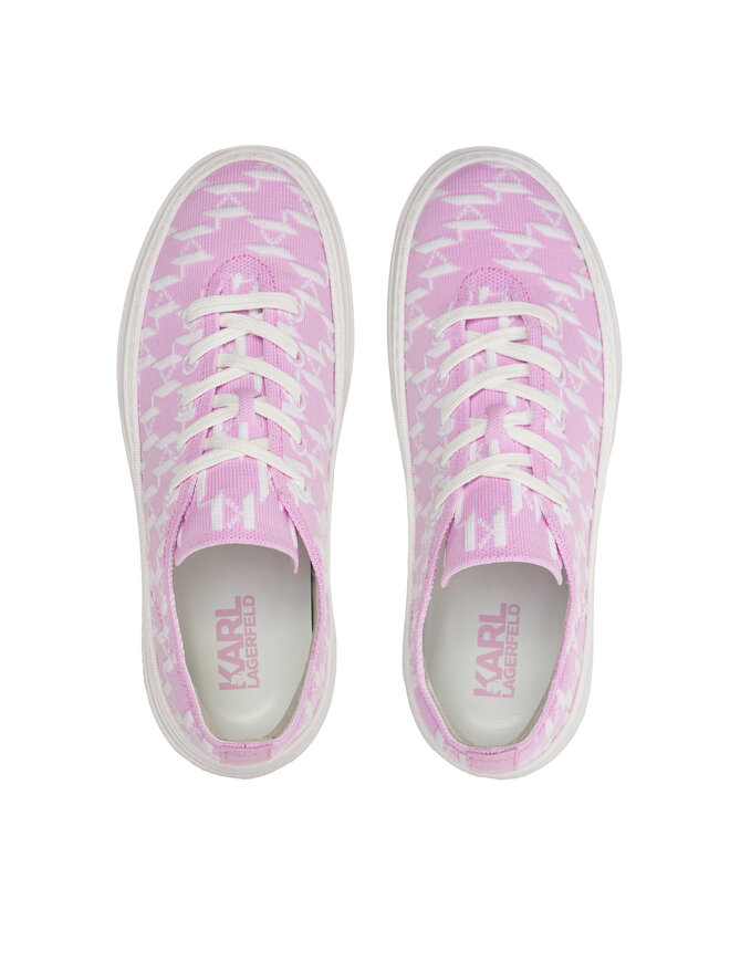 KARL LAGERFELD Sneakersy KARL LAGERFELD KL63421 Fioletowy