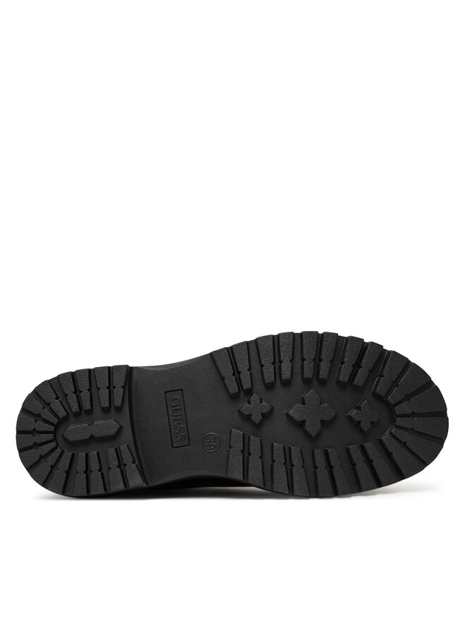 Guess Kotníková obuv s elastickým prvkem Guess FLTLNA FAL10 Černá
