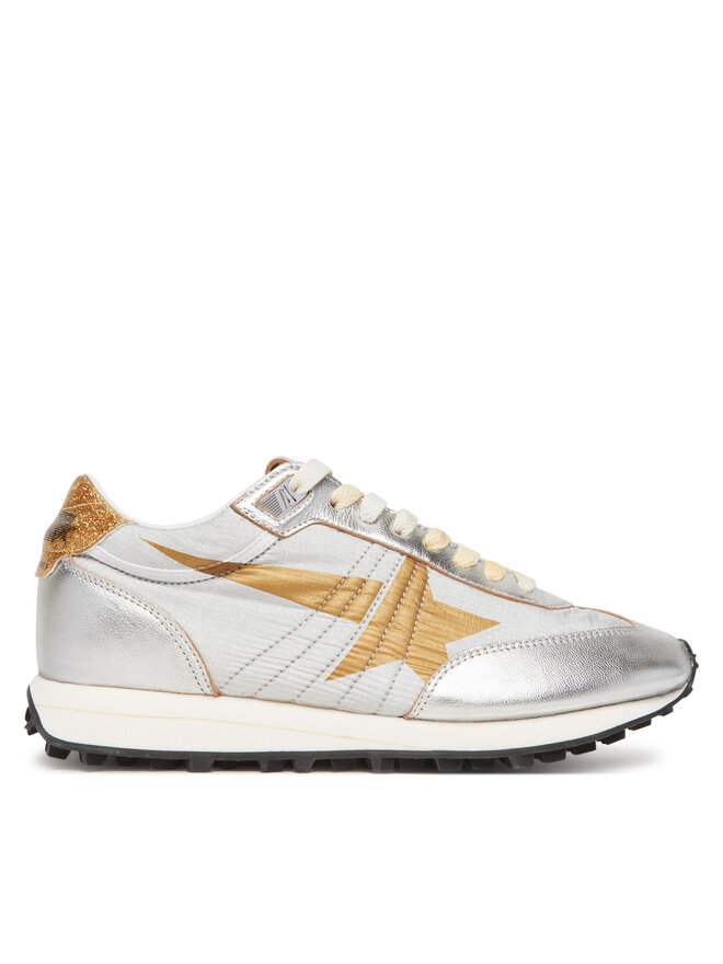 GOLDEN GOOSE Sneakersy GOLDEN GOOSE Running Marathon M77 GWF00683.F005490.70138 Srebrny