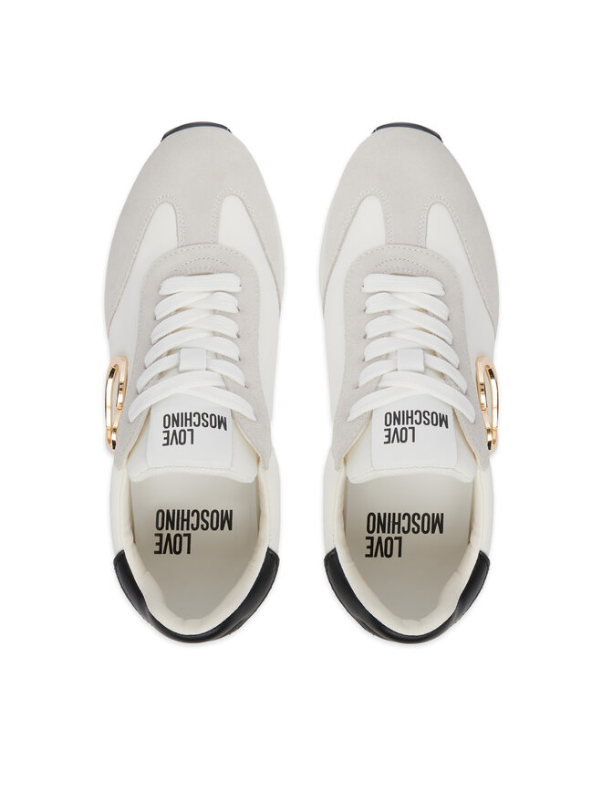 Снікерcи LOVE MOSCHINO JA15344G1OINC10A Білий | evzuttya.com.ua