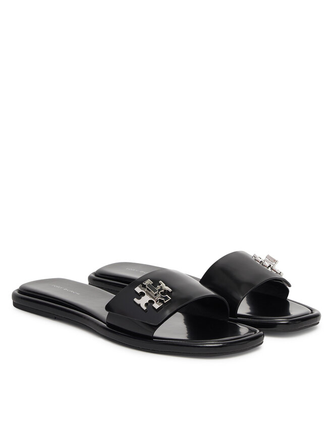 Tory Burch Чехли Tory Burch T Lock Slide 164676 Черен