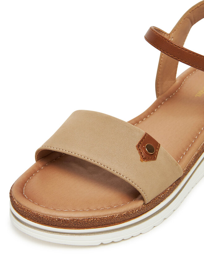 Clara Barson Sandalen Clara Barson WS2506-01 Beige