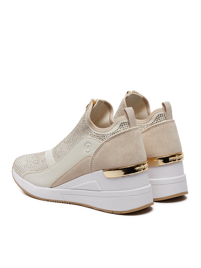 MICHAEL Michael Kors Сникърси MICHAEL Michael Kors Spencer 43S4SPFS4D Екрю