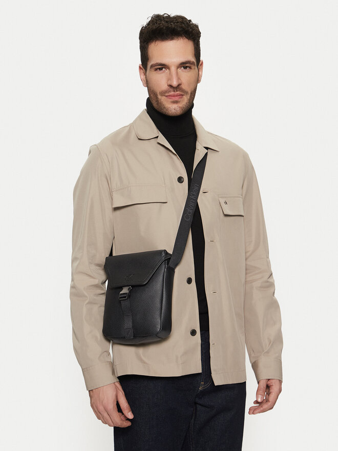 Calvin Klein Jeans Τσαντάκι Calvin Klein Jeans Ultralight Reporter18 Pu K50K512565 Μαύρο