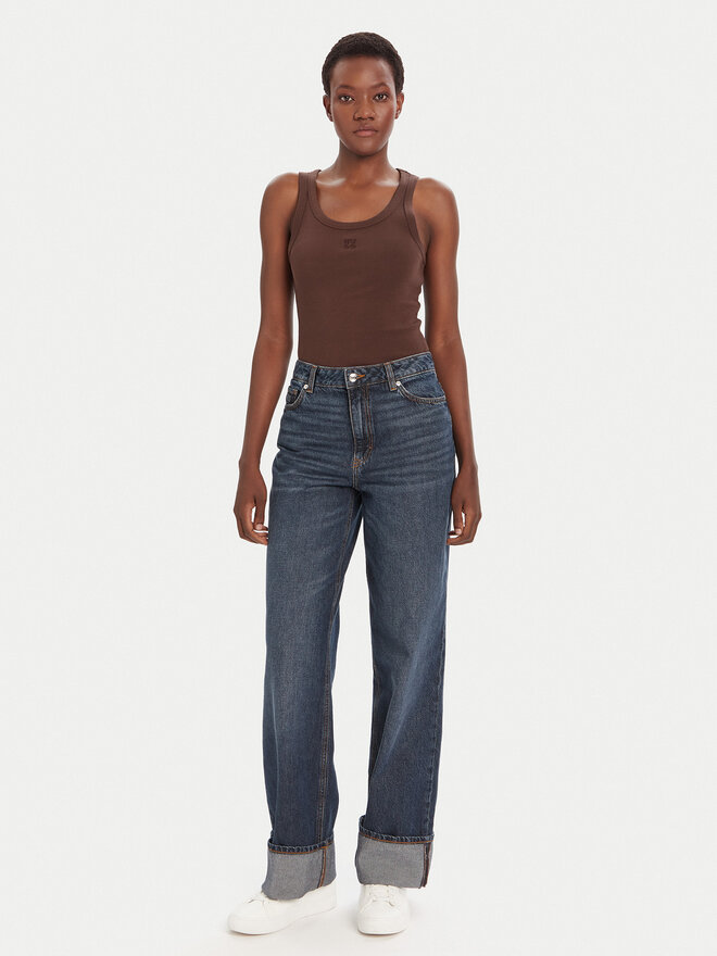 HUGO HUGO Top Datamia 50514489 Marrón Slim Fit