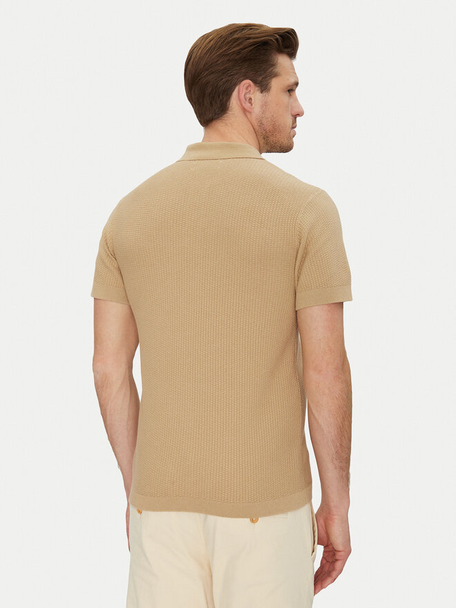 Blend Blend Poloshirt 20718361 Beige Regular Fit