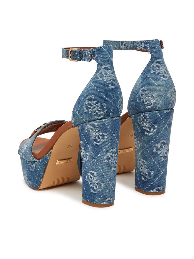 Guess Sandali Guess FLJSE2 FAL03 Modra