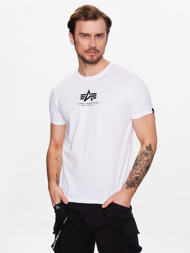 Alpha Industries Alpha Industries T-Shirt Basic 118533 Weiß Regular Fit