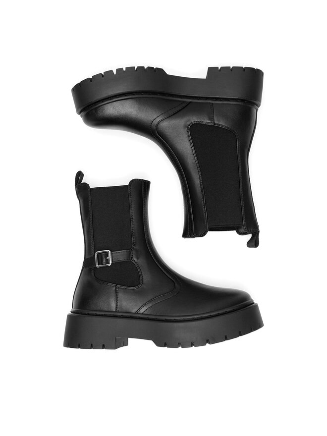 DeeZee Боти тип челси DeeZee HY12123-17 Черен