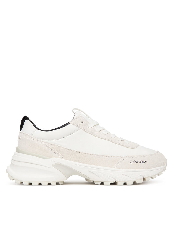 Calvin Klein Laisvalaikio batai Calvin Klein Hike Runner Mg Nylon Mix YW0YW02075 Balta