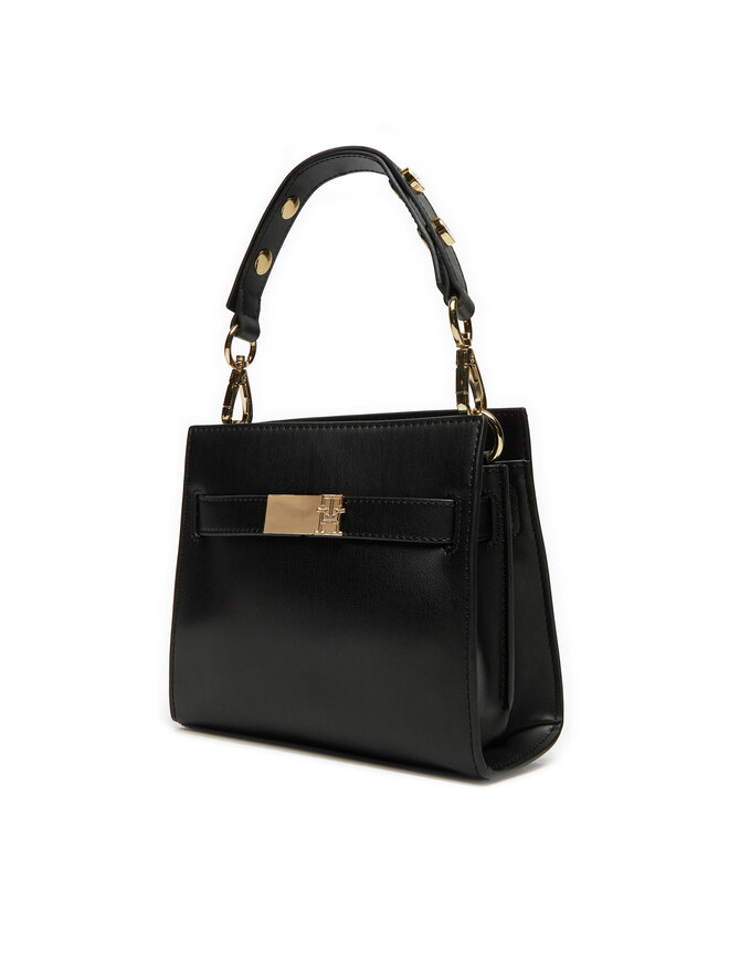 Tommy Hilfiger Ročna torba Tommy Hilfiger AW0AW16896 Črna