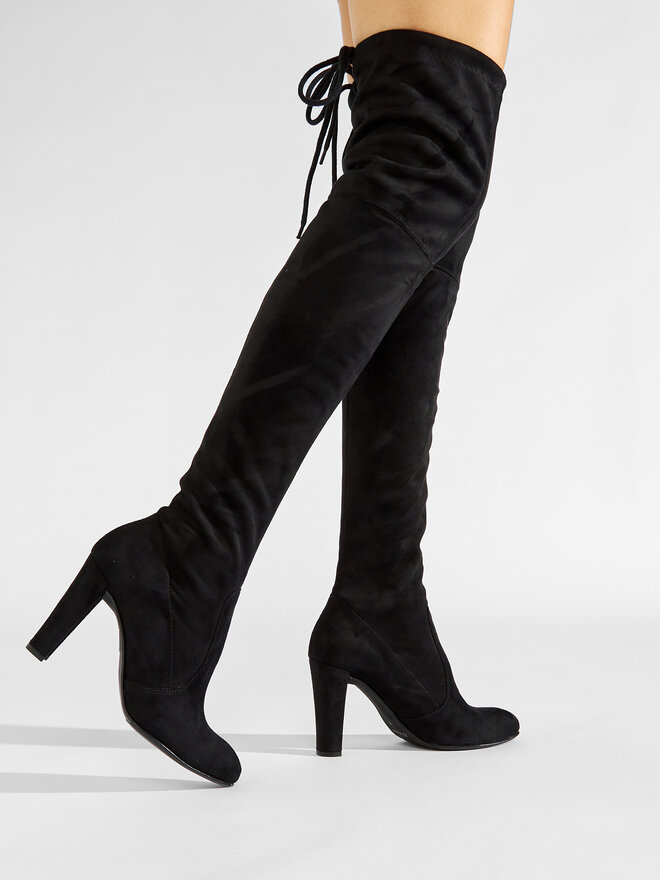 R.Polański Overknees R.Polański 0761 Schwarz