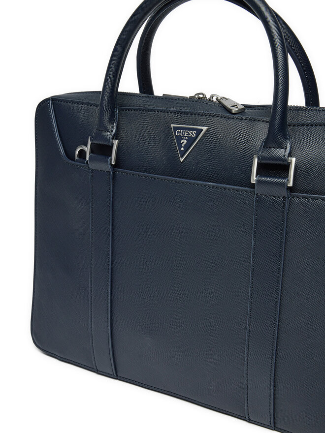 Guess Torba na laptopa Guess HMECSA P3138 Granatowy