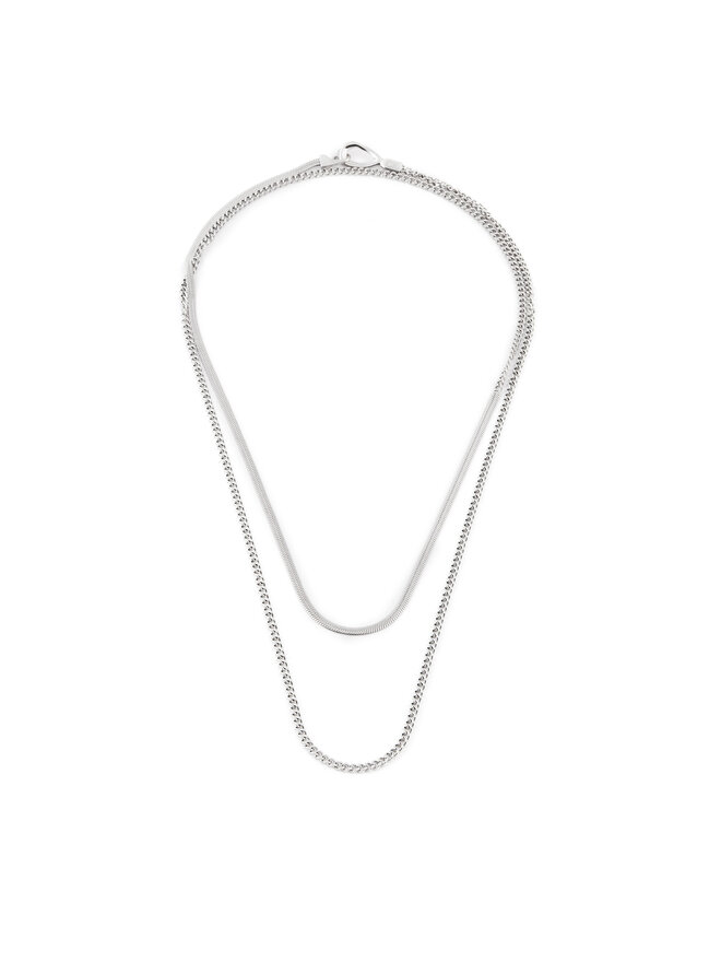 Calvin Klein Naszyjnik Calvin Klein 35000592 Srebrny