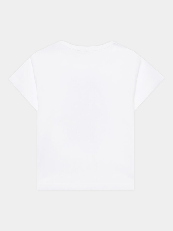 United Colors Of Benetton United Colors Of Benetton Camiseta 3I1XA1030 Blanco Regular Fit