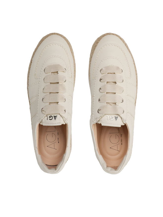 AGL Espadrilles AGL Leda Rope D936107PISOFTY0115 Écru