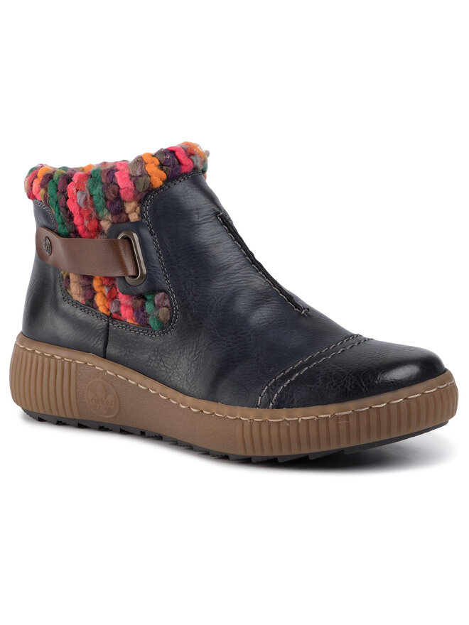 Rieker Stiefeletten Rieker Z6684-14 Dunkelblau