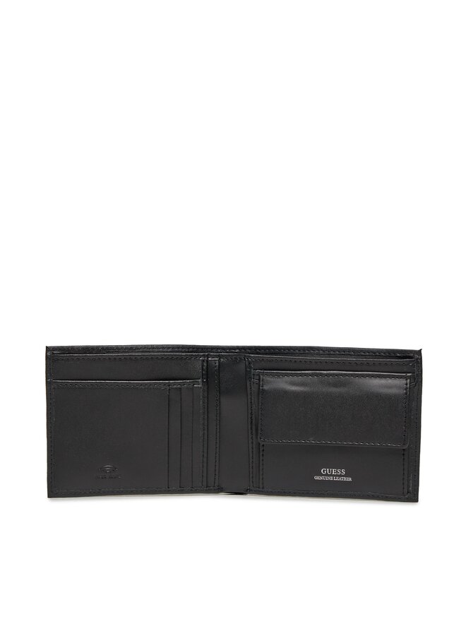 Guess Portafoglio grande da uomo Guess SMCSLE LEA20 Nero