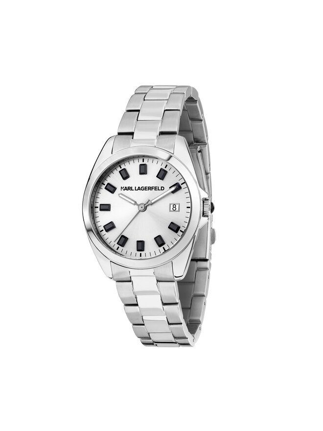 KARL LAGERFELD Ρολόι KARL LAGERFELD R0553101514 Ασημί