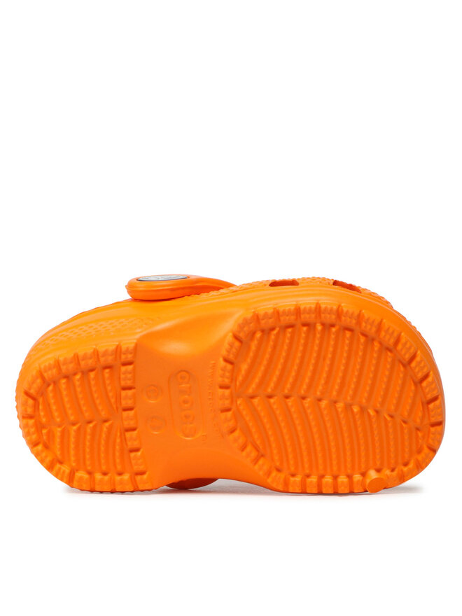Crocs Klapki Crocs Classic Clog T 206990 Pomarańczowy