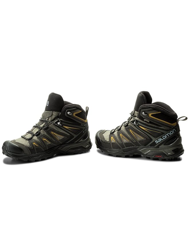 Scarpe da trekking Salomon X Ultra 3 Mid Gtx GORE TEX 401337 28 W0 Verde escarpe
