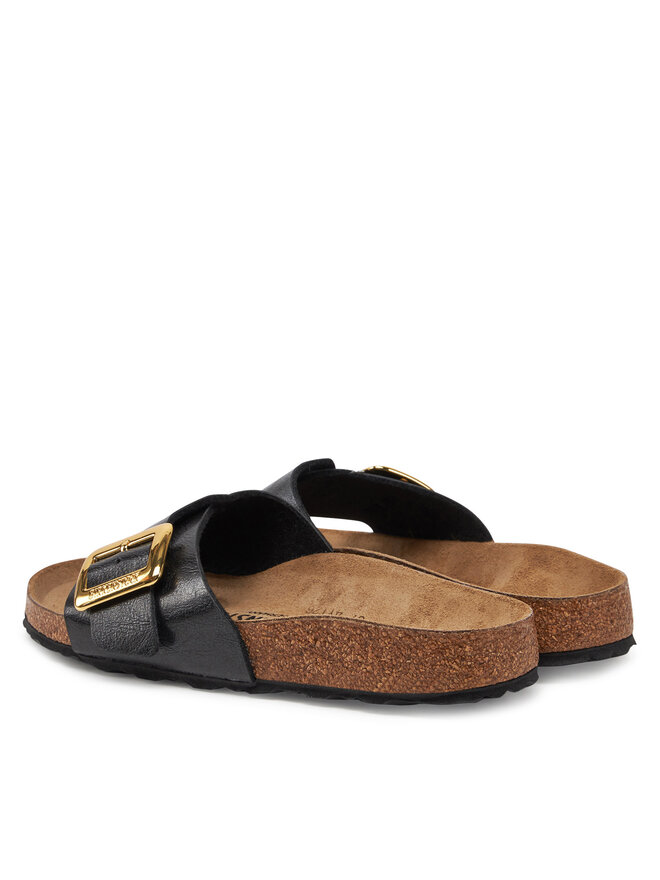 Birkenstock Klapki Birkenstock Catalina Cushion Buckle 1029481 Czarny