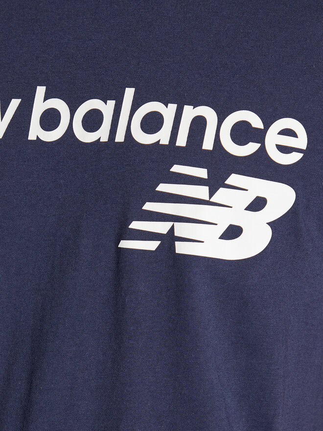 New Balance New Balance Póló Classic Core Logo MT03905 Sötétkék Athletic Fit