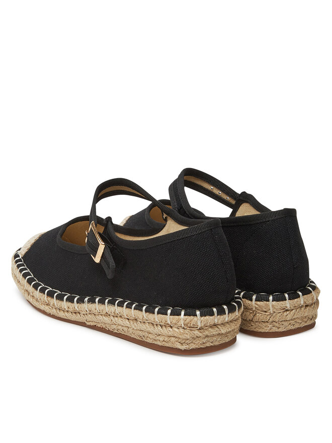 DeeZee Espadrilky DeeZee Q88-512-1 Čierna