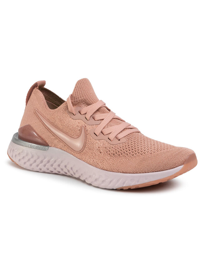 Chaussures de running Nike Epic React Flyknit 2 BQ8928 600 Rose chaussures