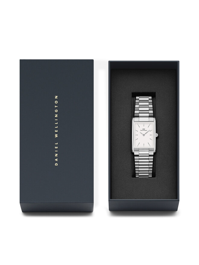 Daniel Wellington Zegarek Daniel Wellington Bound 9-Link DW00100701 Srebrny