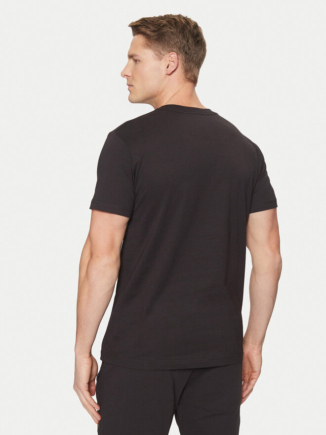 Versace Jeans Couture Versace Jeans Couture Camiseta 78GAHT00 Negro Regular Fit