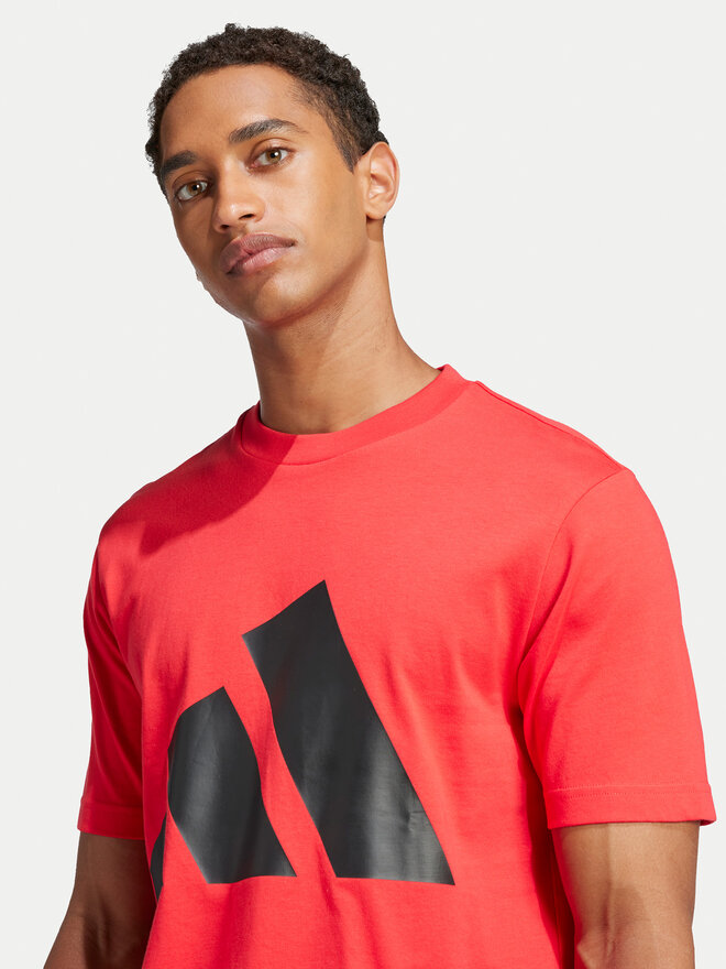 adidas adidas Camiseta Essentials Big Logo JE8934 Rojo Regular Fit