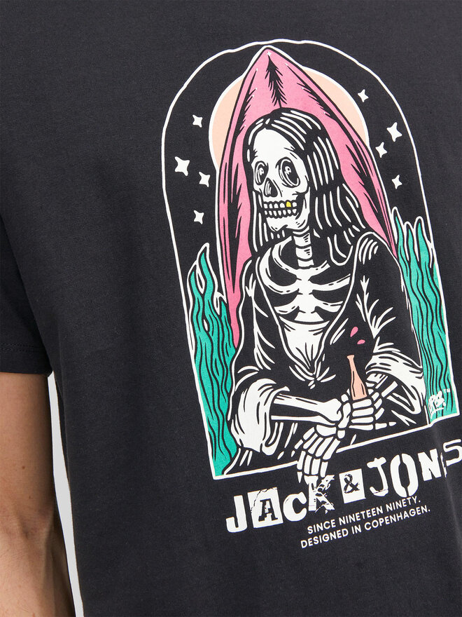 Jack&Jones Jack&Jones T-Shirt 12241950 Μαύρο Standard Fit