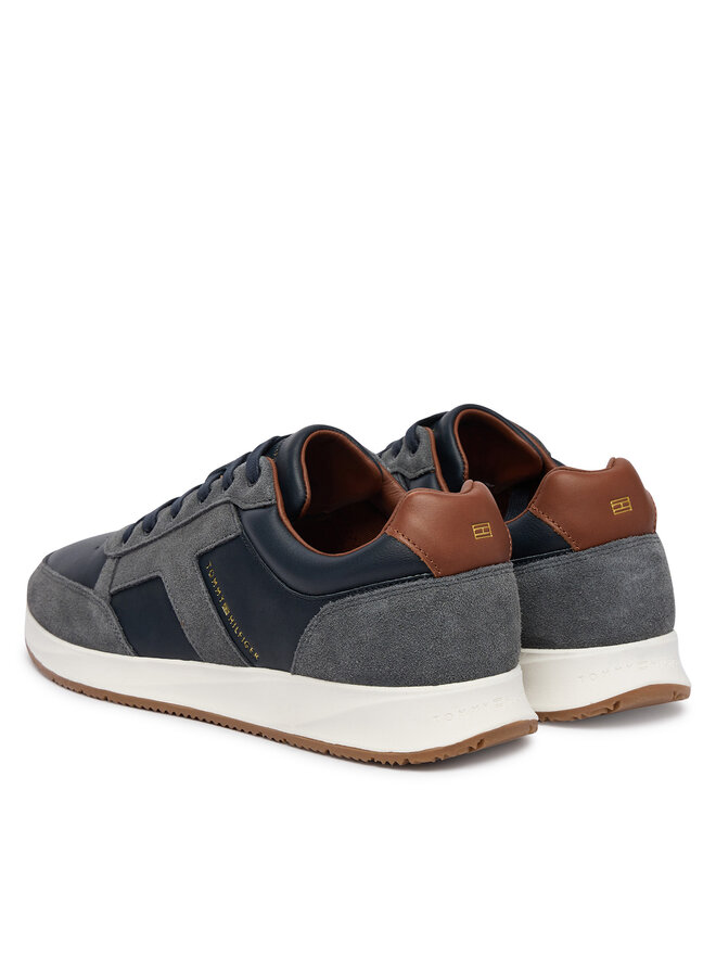 Tommy Hilfiger Sneakers Tommy Hilfiger Elevated Hilfiger Mix Runner FM0FM06084 Dunkelblau
