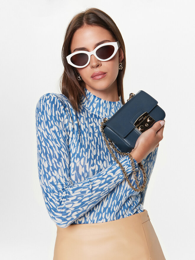 Furla Soma Furla Metropolis WB00828-AX0733-1785S-1-007-20-BG-B Tumši zils