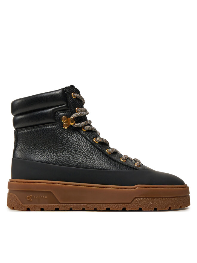 Pollini Polokozačky Pollini SA21274G0LTH400A Černá