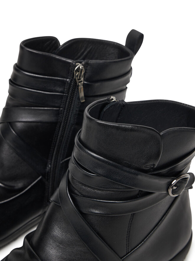 Josef Seibel Μποτάκια Josef Seibel Charlotte 11 Vl971 Μαύρο
