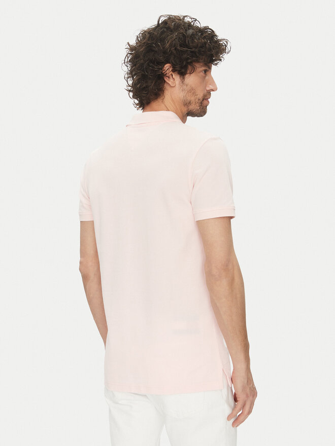 Tommy Jeans Tommy Jeans Poloshirt DM0DM20676 Rosa Slim Fit