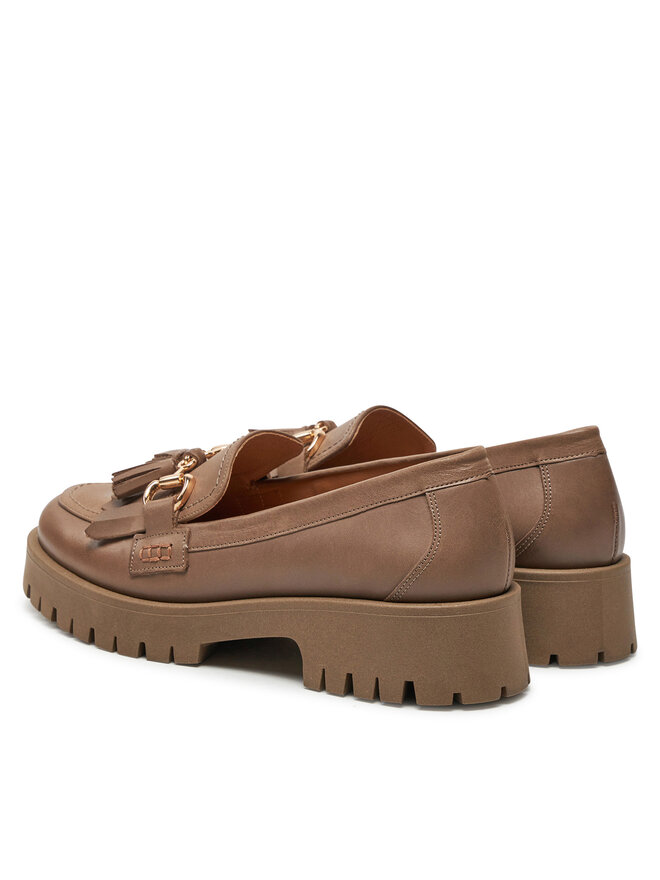 R.Polański Loafersy R.Polański 1883 Brązowy