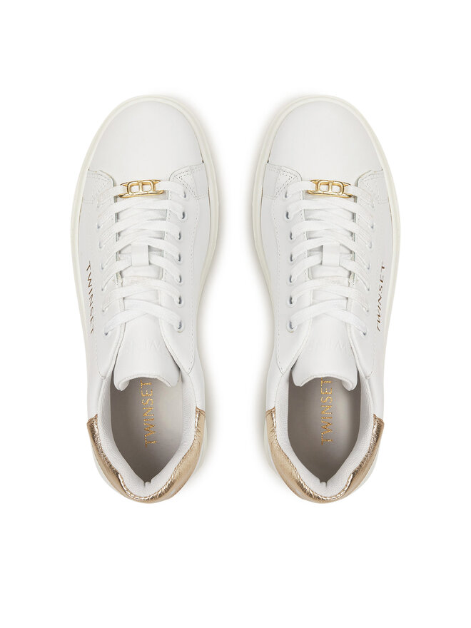 TWINSET Sneakersy TWINSET 251GCJ010 Bílá