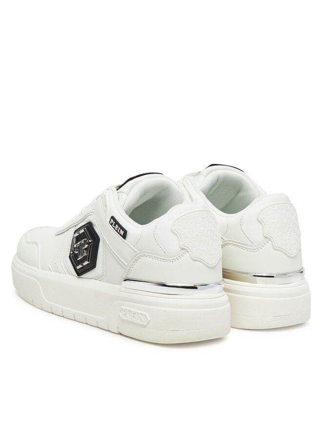 PHILIPP PLEIN Сникърси PHILIPP PLEIN SAES USC0766 PTE120N Бял