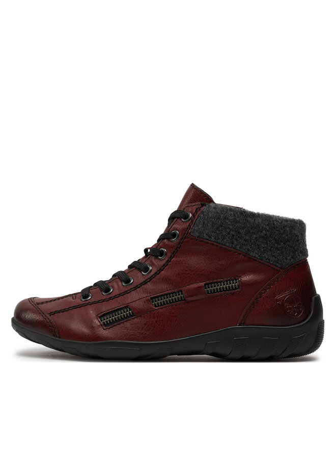 Rieker Botines Rieker L6543-35 Guinda/burdeos