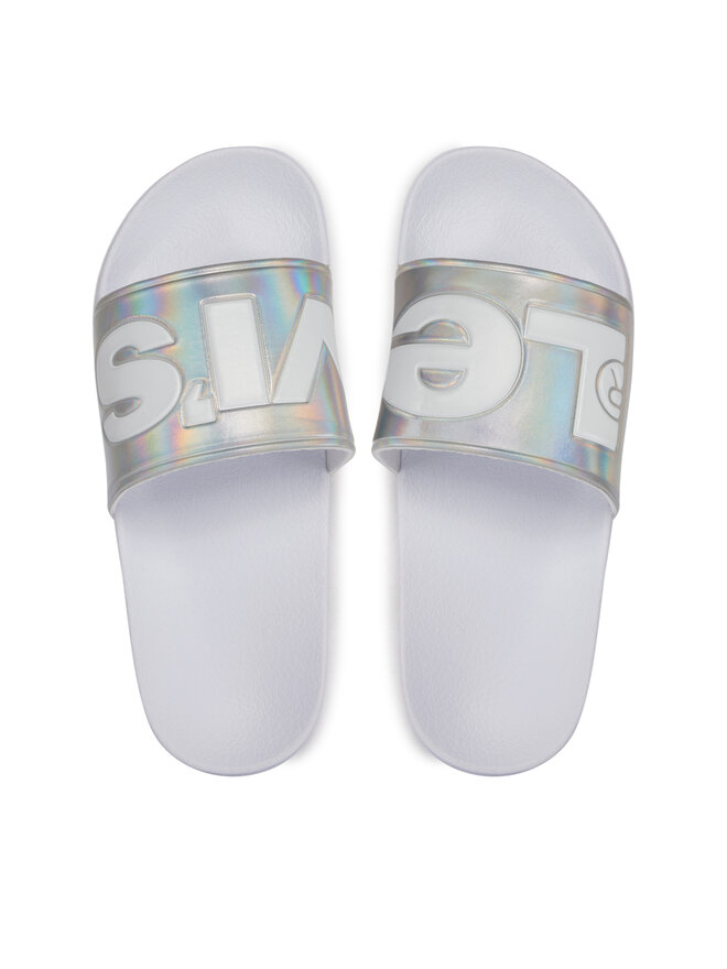 Levi's® Šľapky Levi's® VPOL0190S-0052 Strieborná
