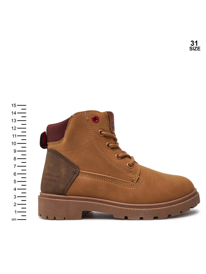 Original Marines Schnürstiefeletten Original Marines DEA0092BC Braun