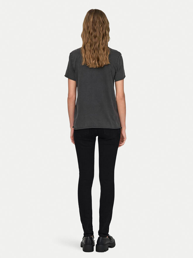ONLY ONLY Marškinėliai Lucy 15215721 Juoda Regular Fit