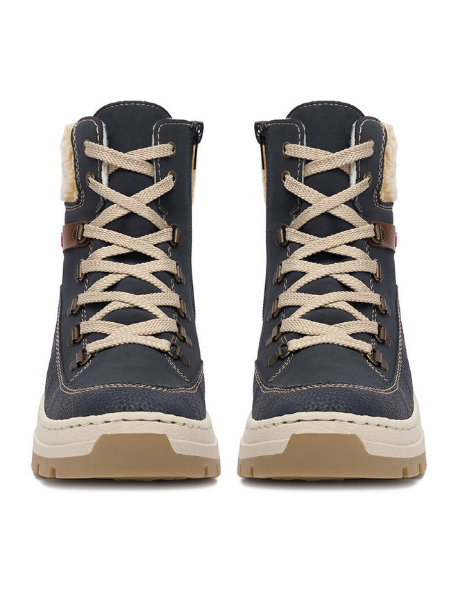 Rieker Schnürschuhe Rieker CEO-X9338-14 Dunkelblau