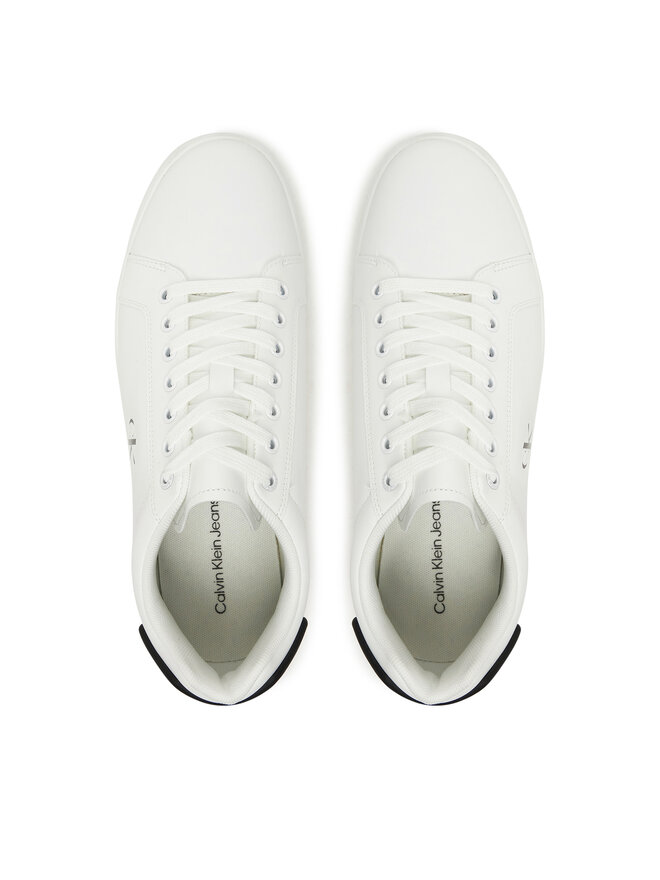 Calvin Klein Jeans Снікерcи Calvin Klein Jeans Classic Cupsole Ru Patch Lth YM0YM01297 Білий