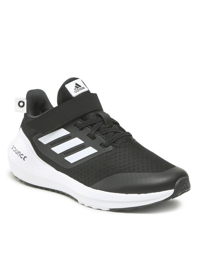 adidas Снікерcи adidas EQ21 Run 2.0 Bounce Sport Running Elastic Lace with Top Strap Shoes GY4371 Чорний