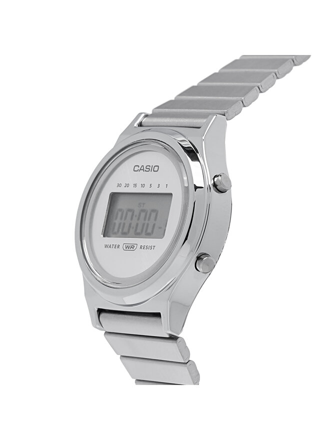 Casio Zegarek Casio LA700WE-7AEF Srebrny