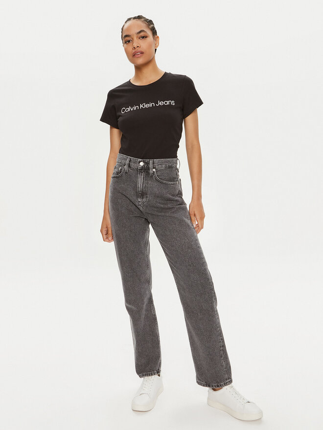 Calvin Klein Jeans Calvin Klein Jeans 2er-Set T-Shirts J20J220161 Schwarz Slim Fit